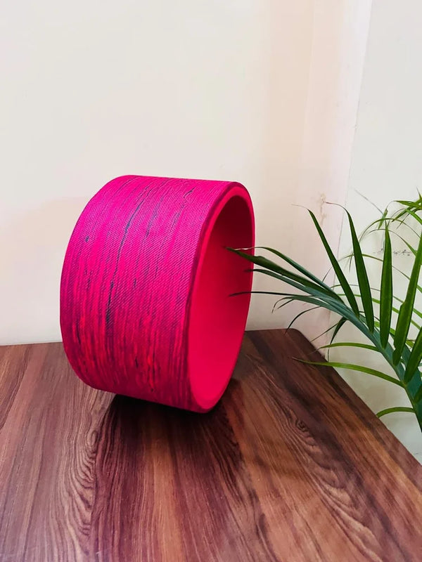 Pink Yoga Wheel